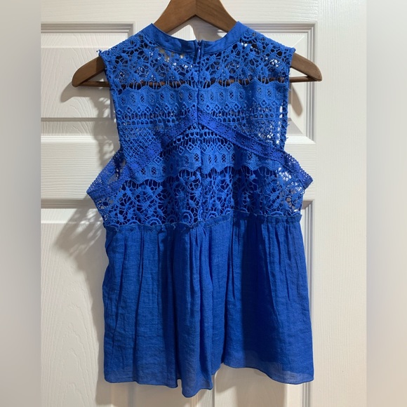 Rebellion blue blouse - Picture 3 of 3